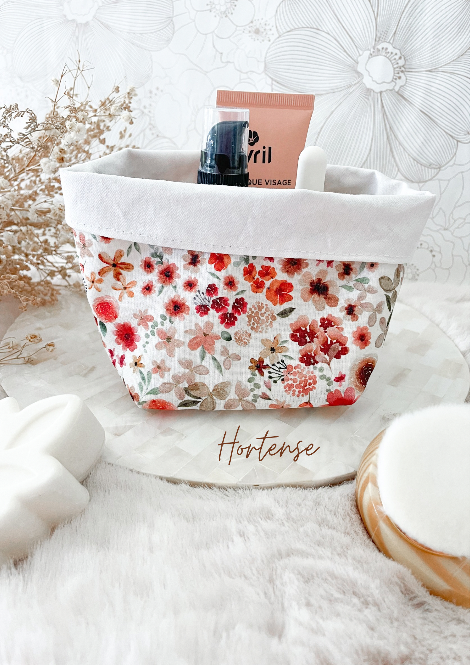 Small fabric basket