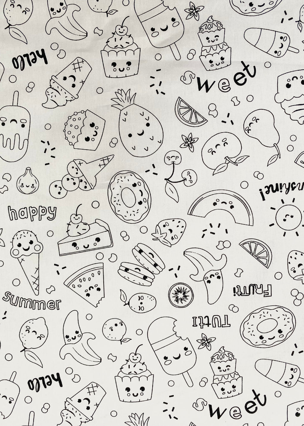 Rocket printed cotton