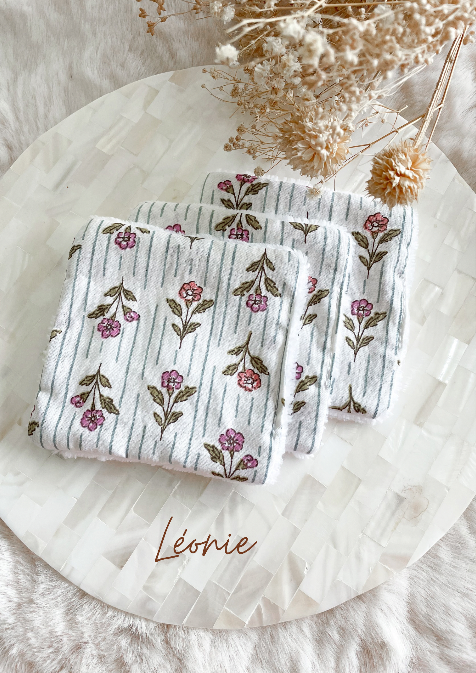 Coton lavable en éponge bambou