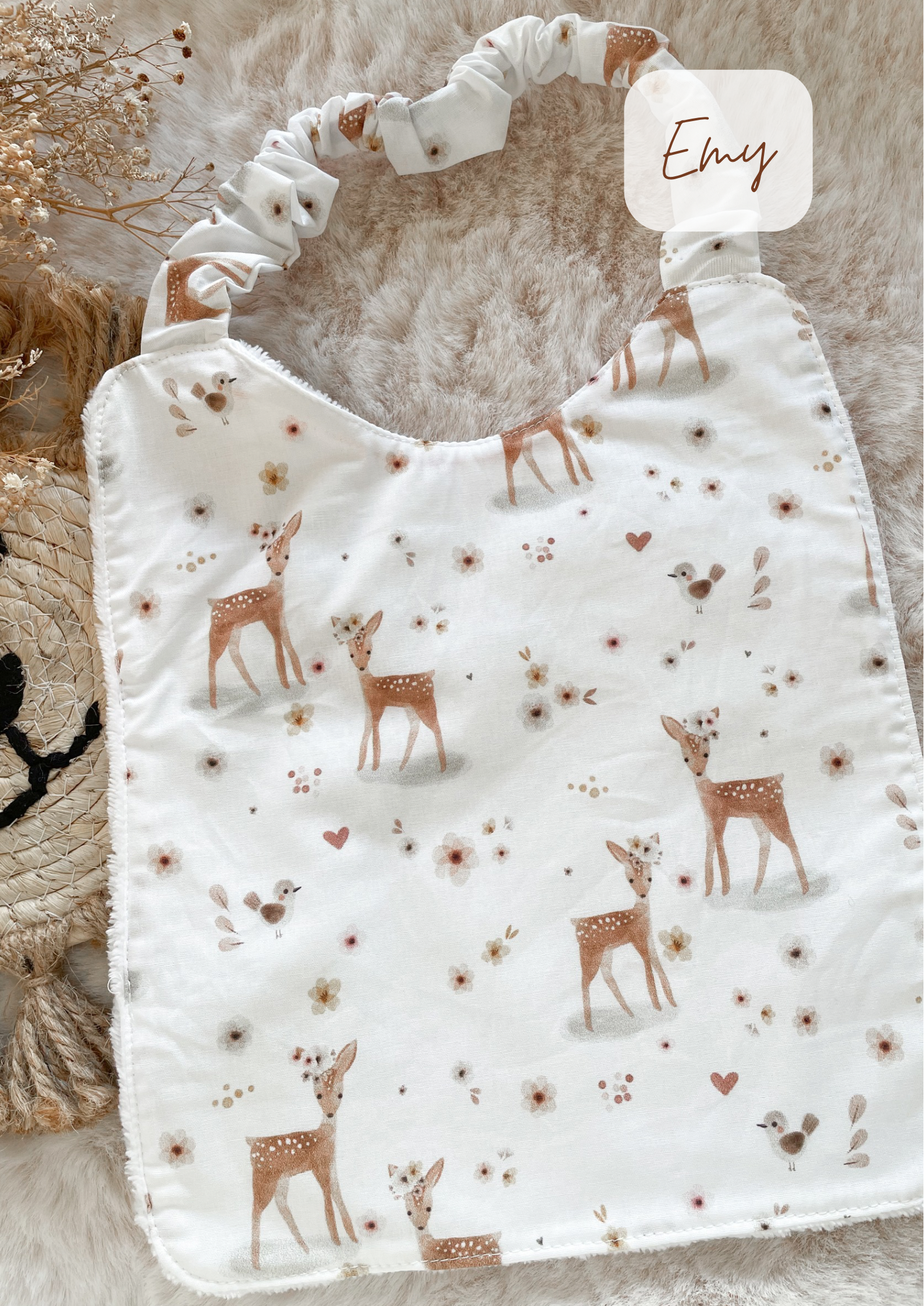 Large bib (2-8 years) / canteen napkin