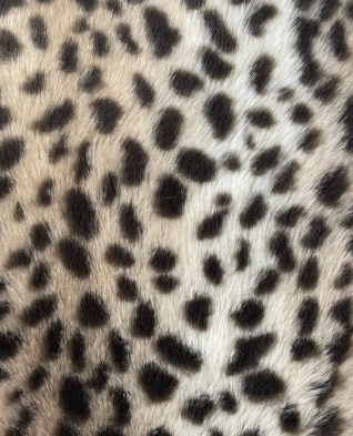Fausse fourrure guépard