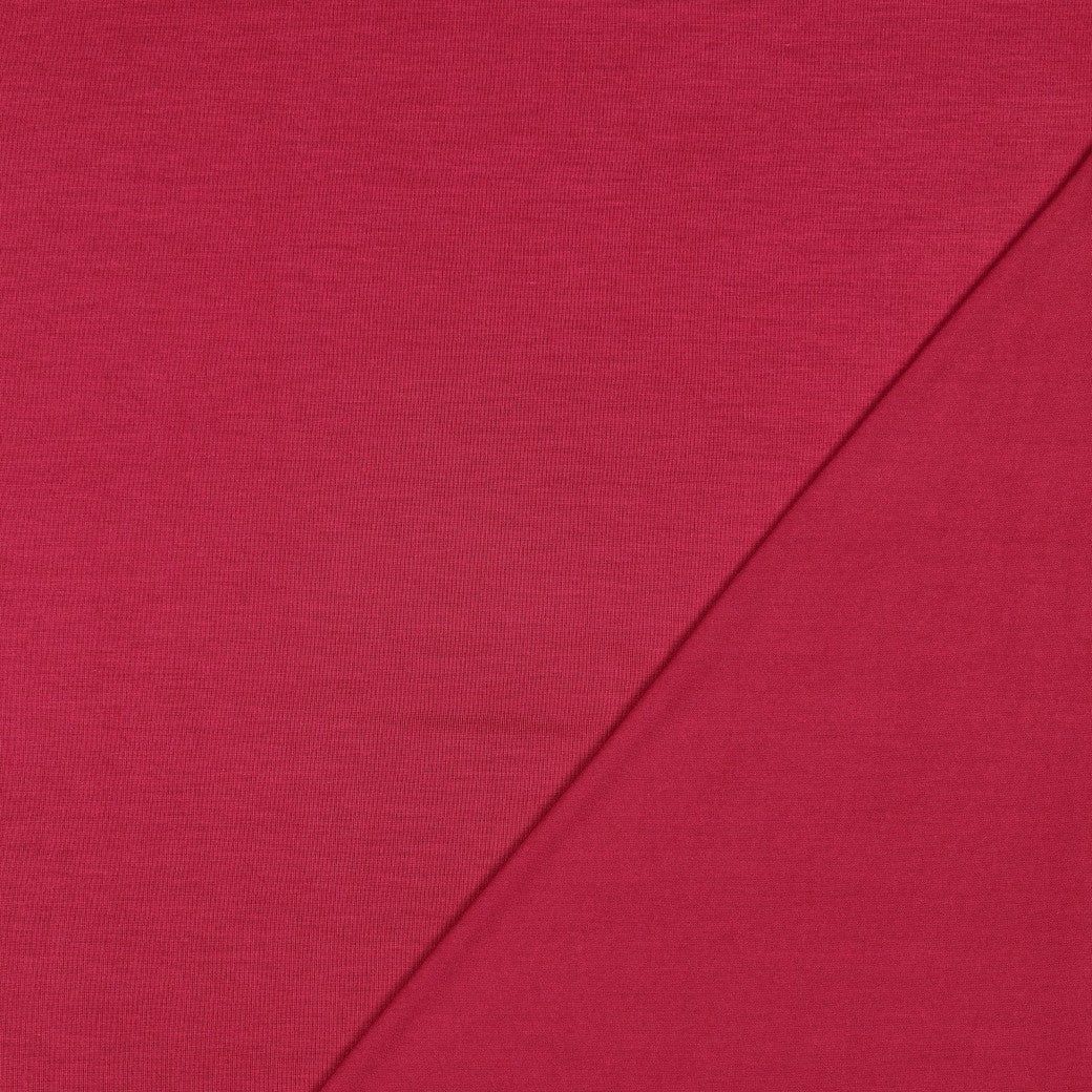 Unifarbener Jersey in Ecru