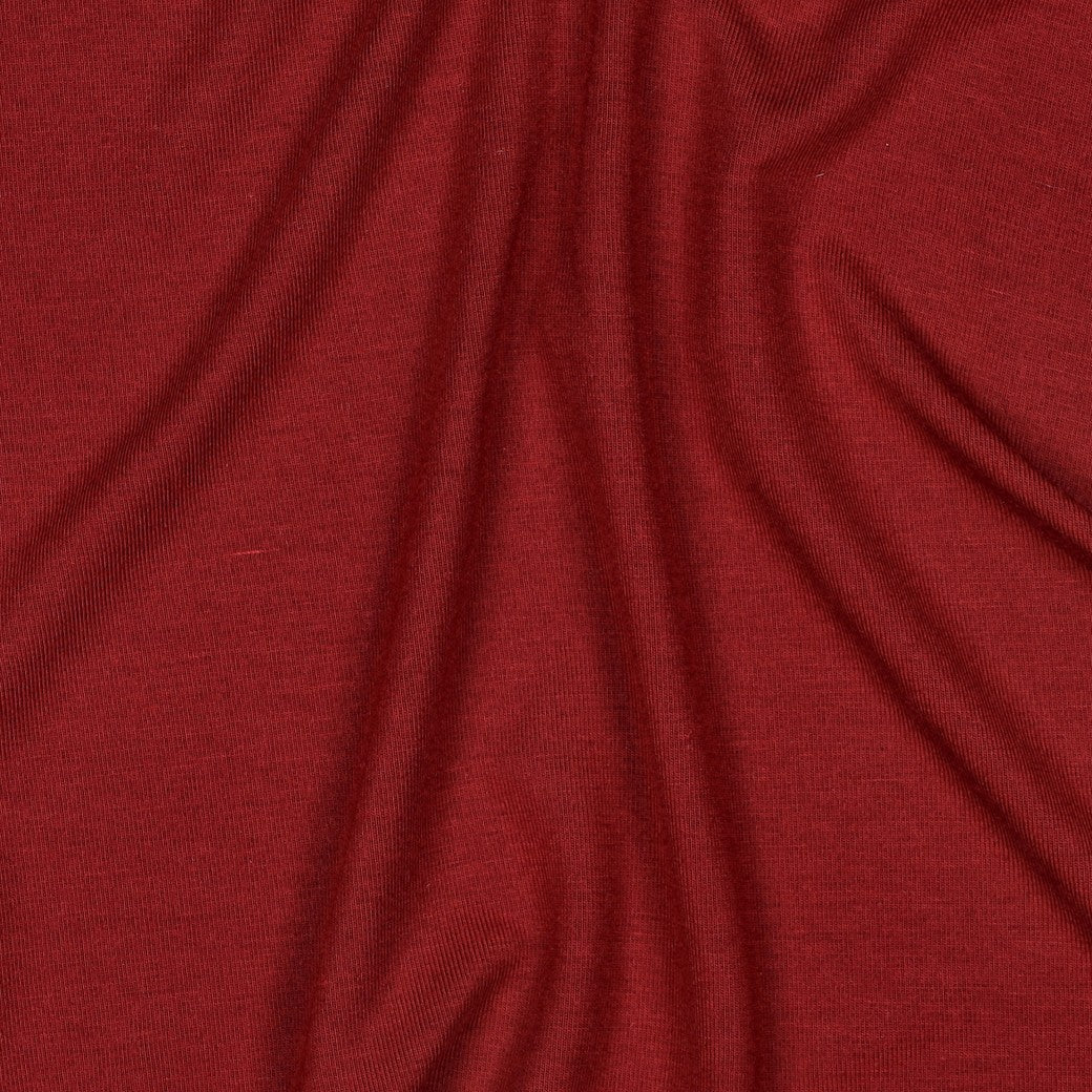Unifarbener Jersey in Ecru