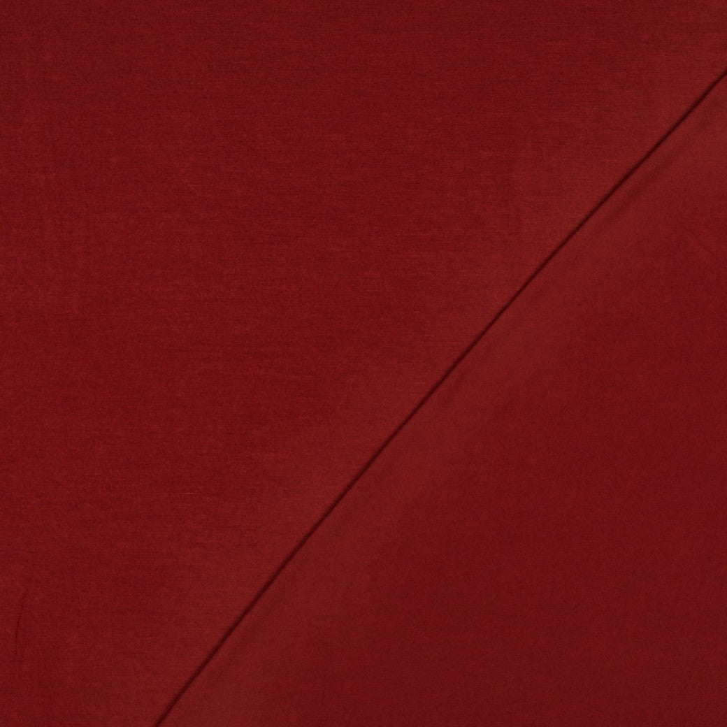 Unifarbener Jersey in Ecru