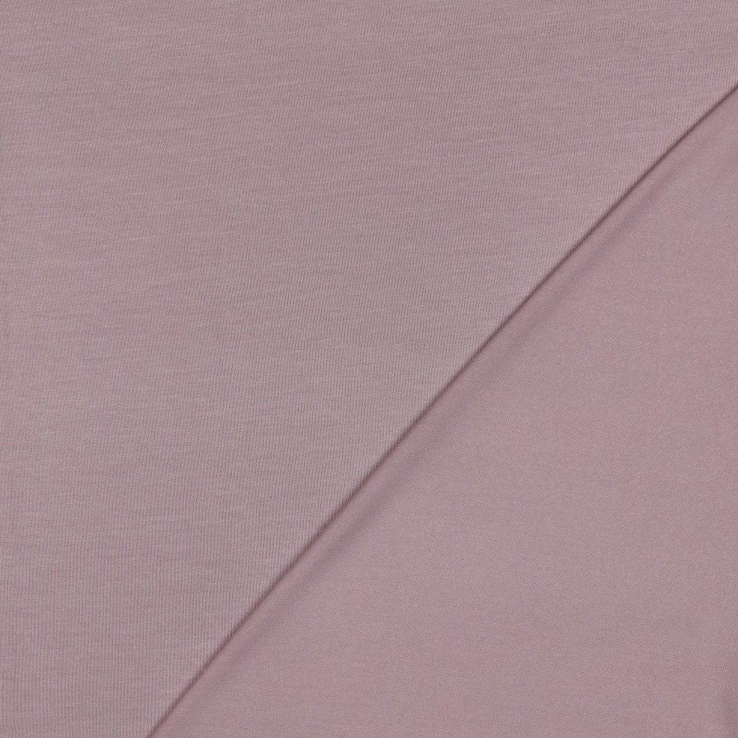 Unifarbener Jersey in Ecru