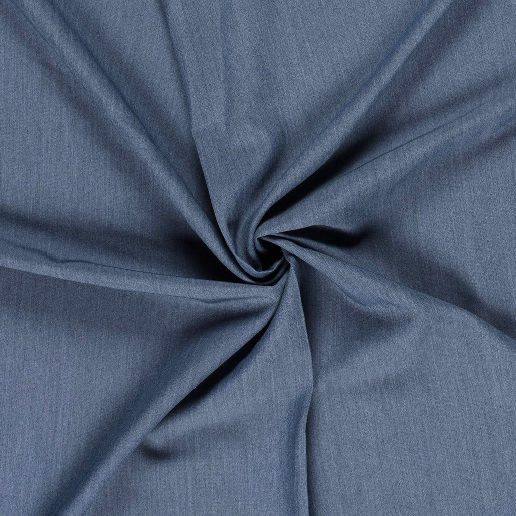 Gabardine légère indigo
