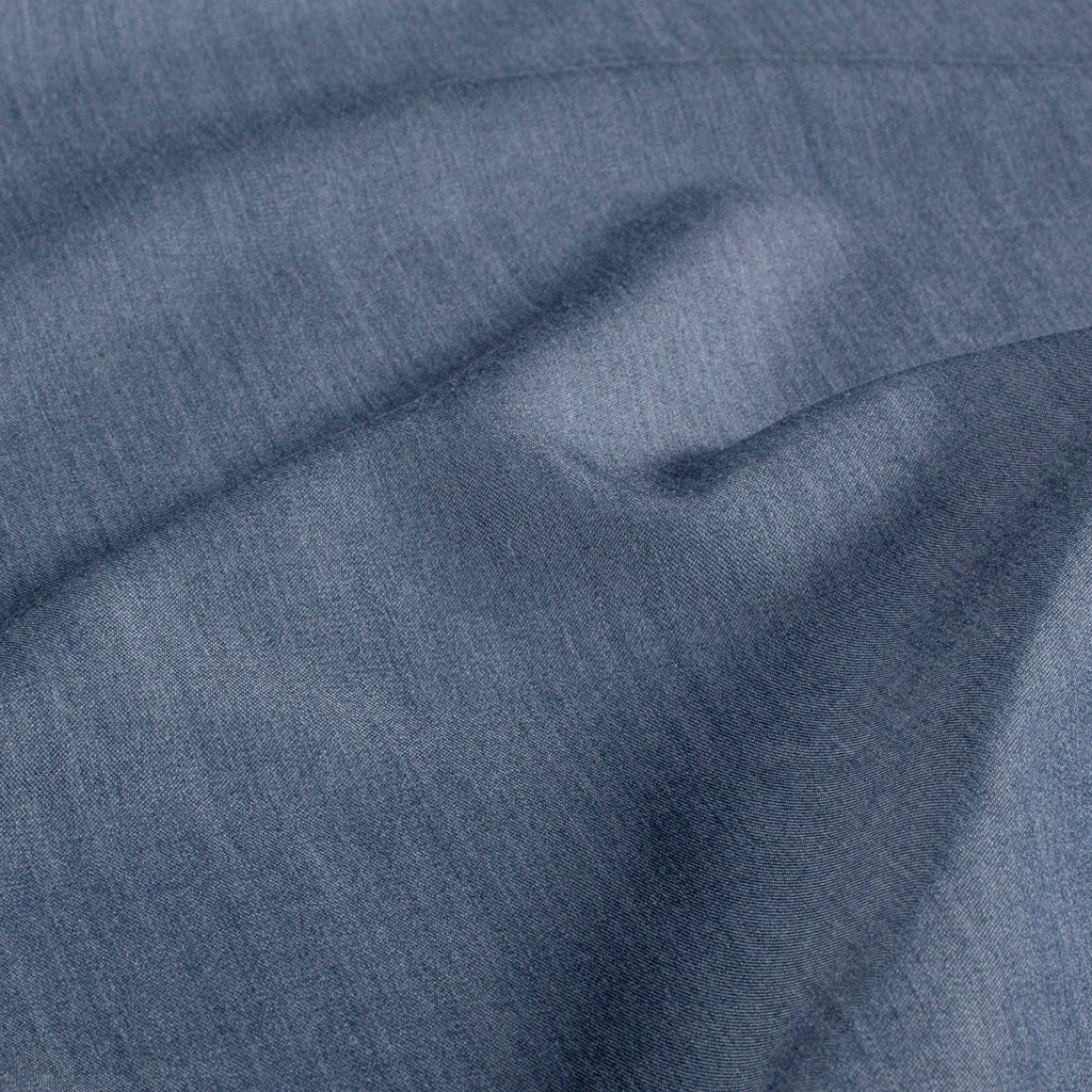 Gabardine légère indigo