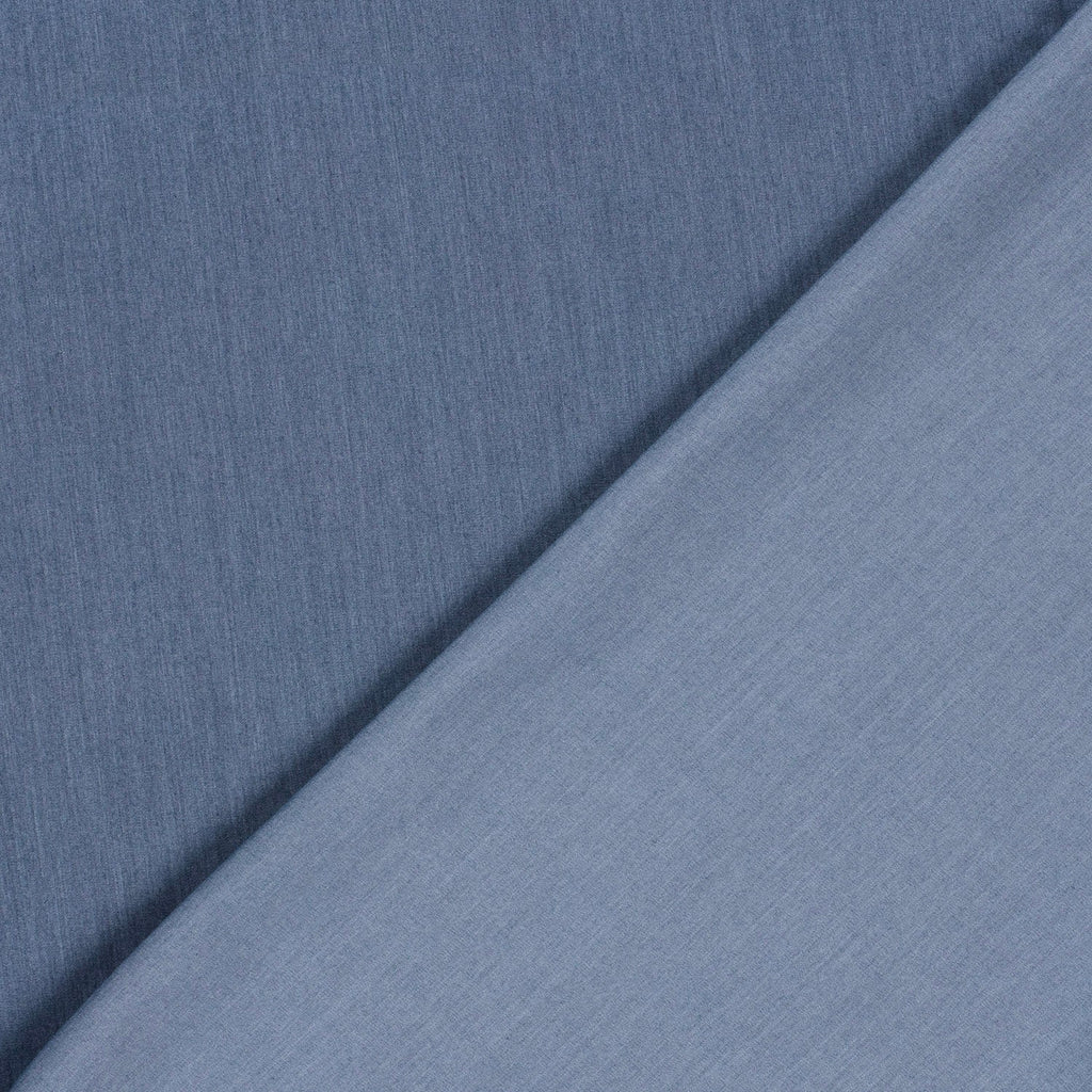 Gabardine légère indigo