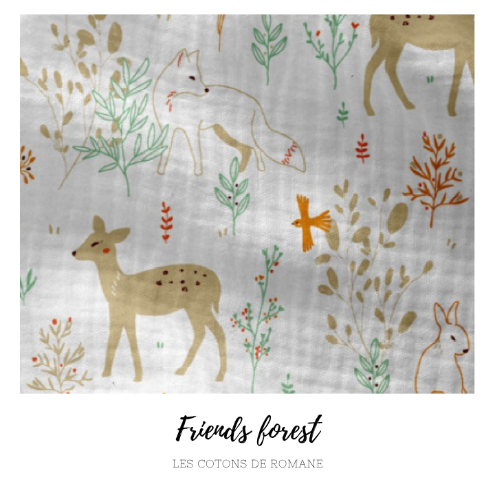 Small children's fabric basket