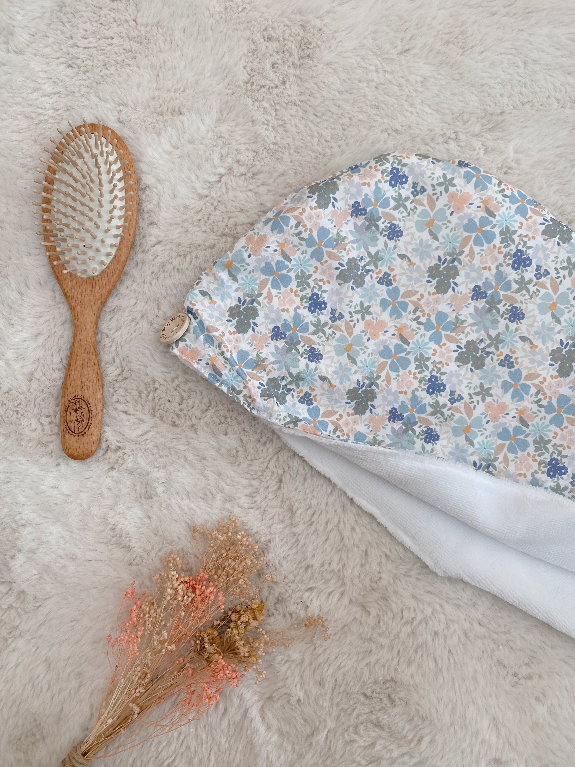 Serviette / turban pour cheveux