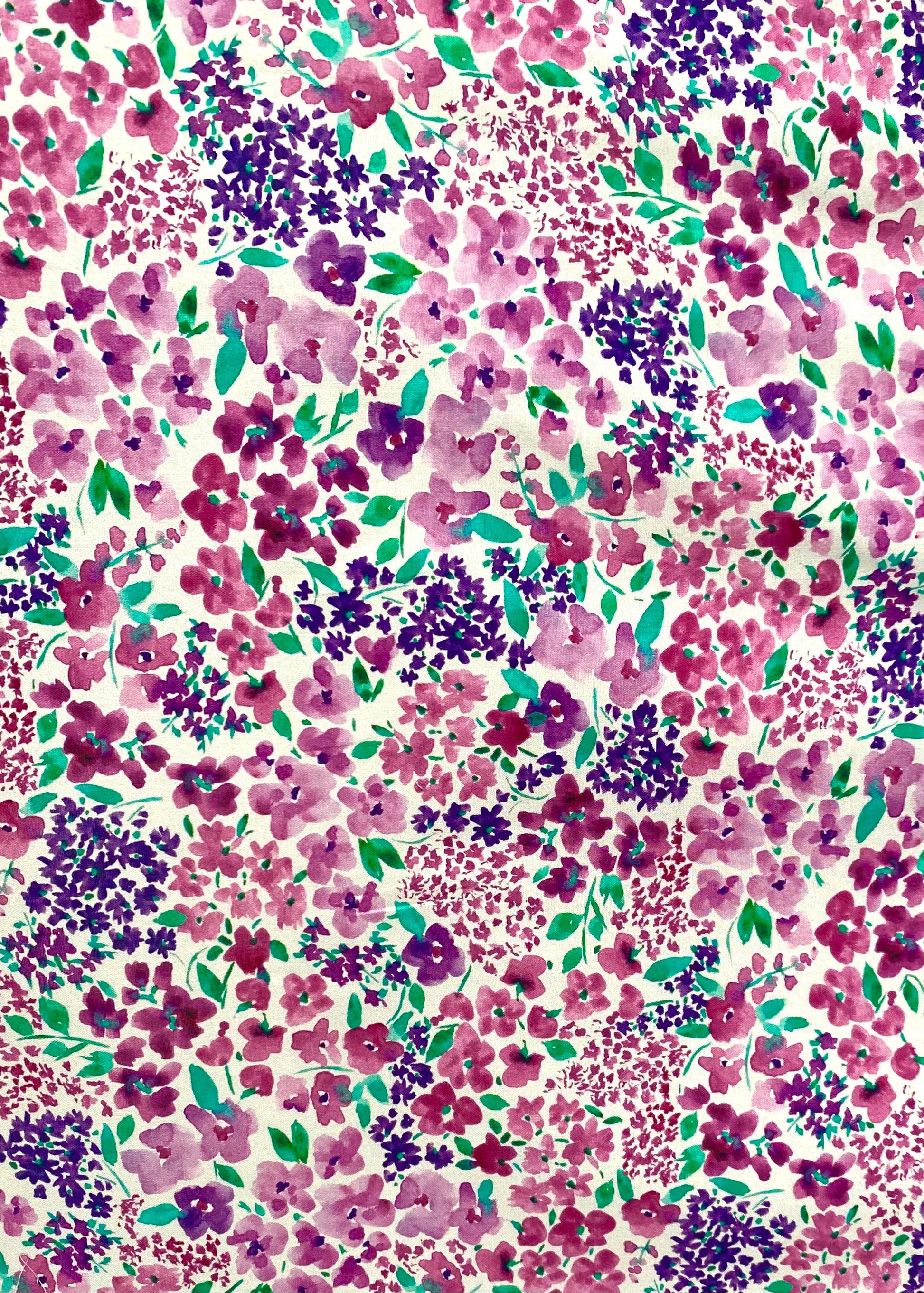 Popeline de coton Ambre