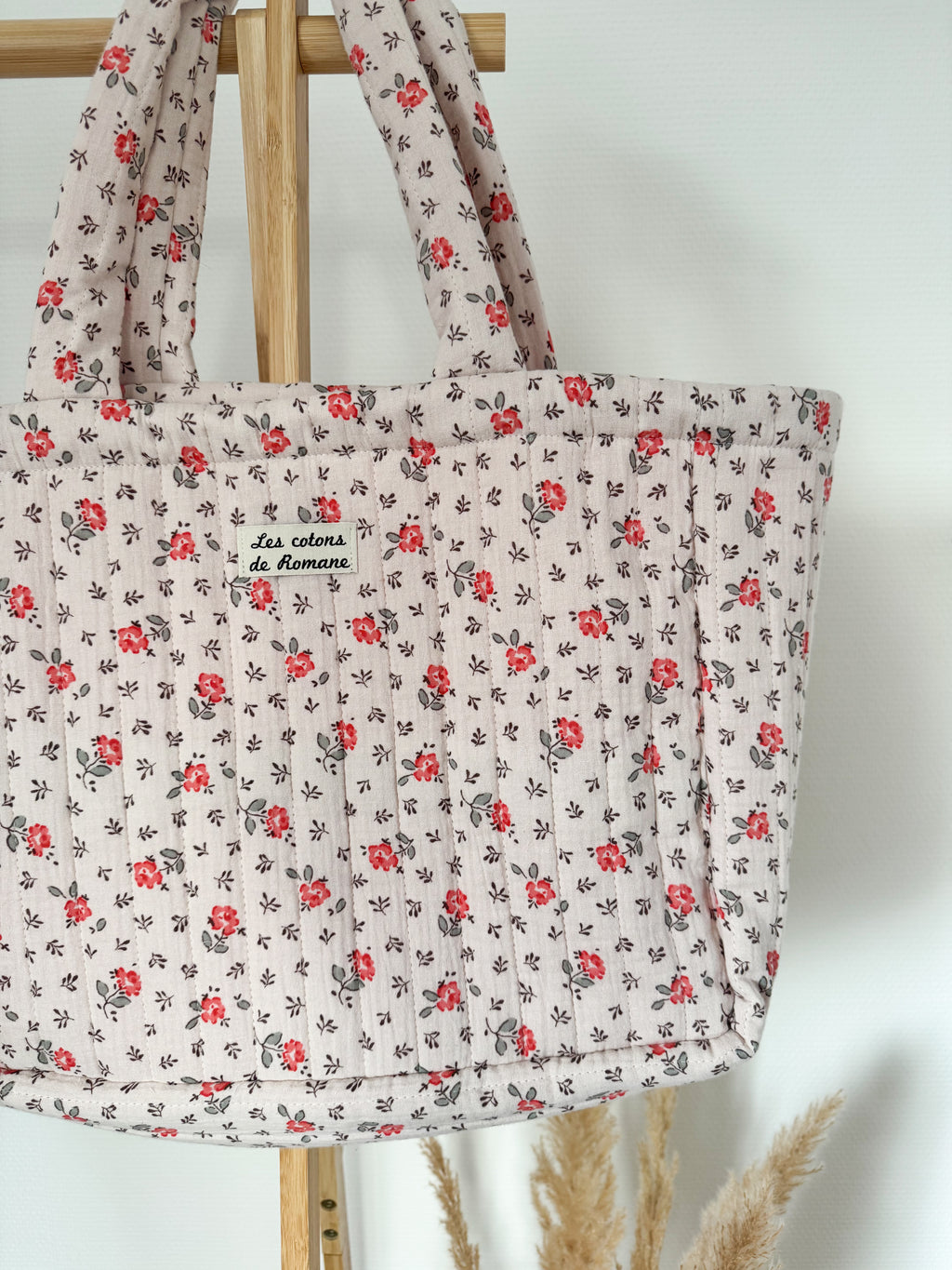 Double gaze matelassée réversible Sarah