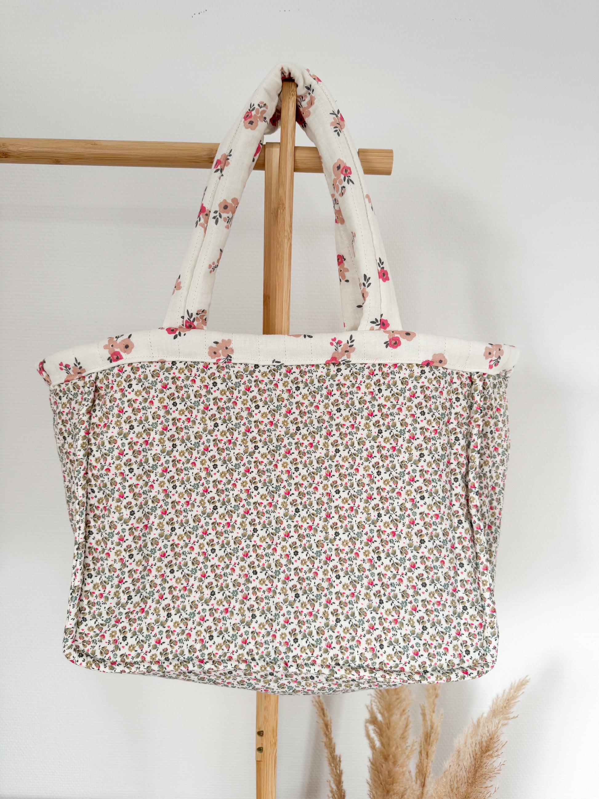 Double gaze matelassée réversible Mona