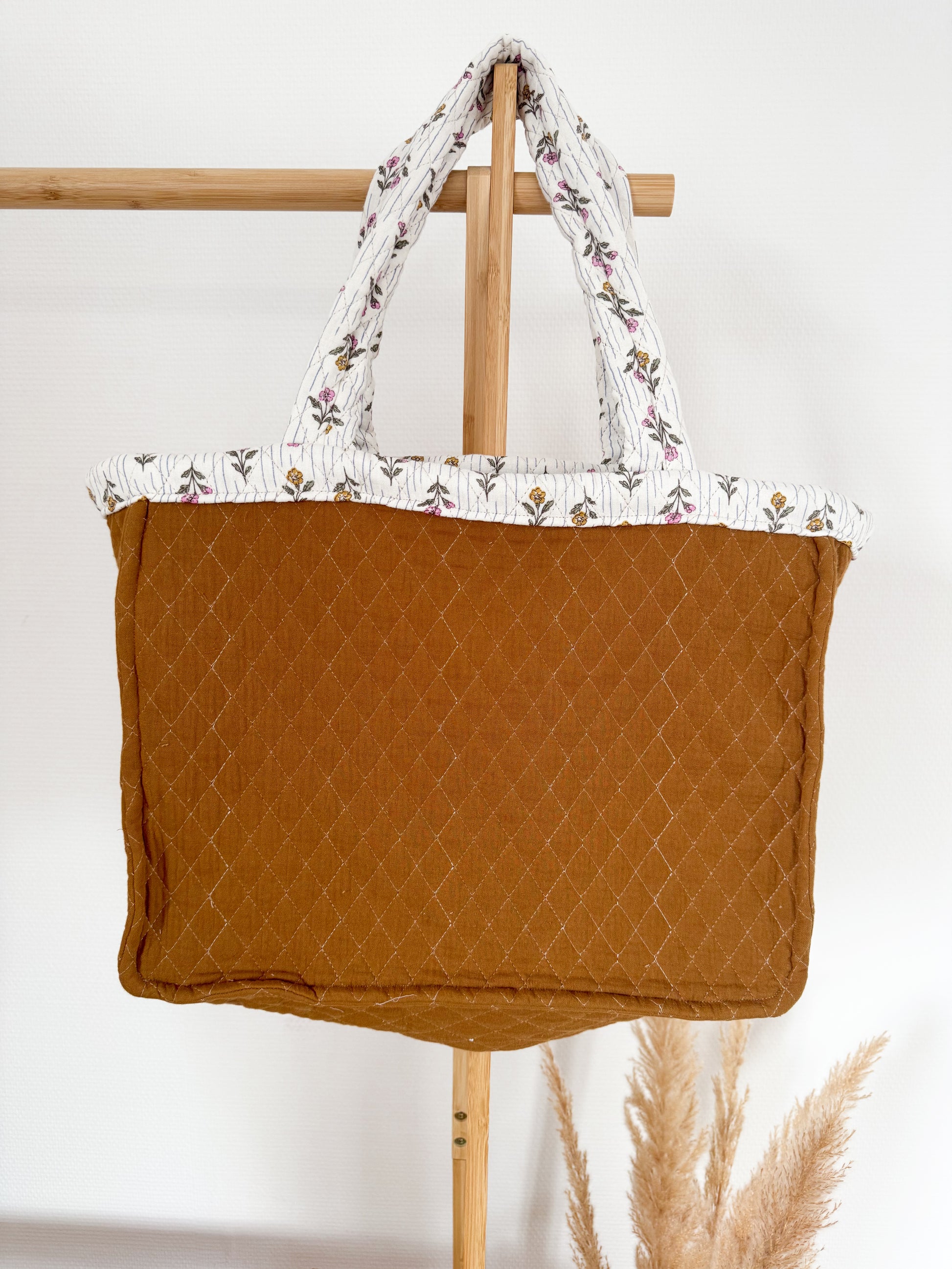 Double gaze matelassée réversible Léonie