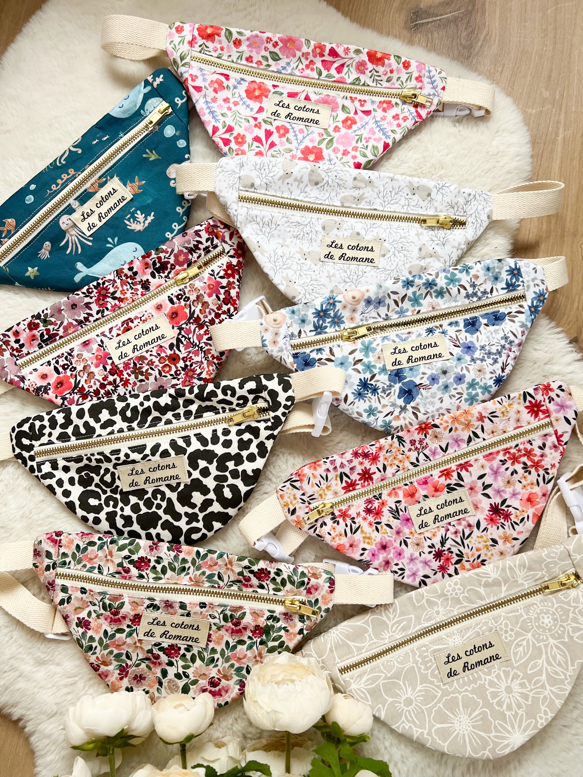 Sac banane enfants - Les cotons de Romane