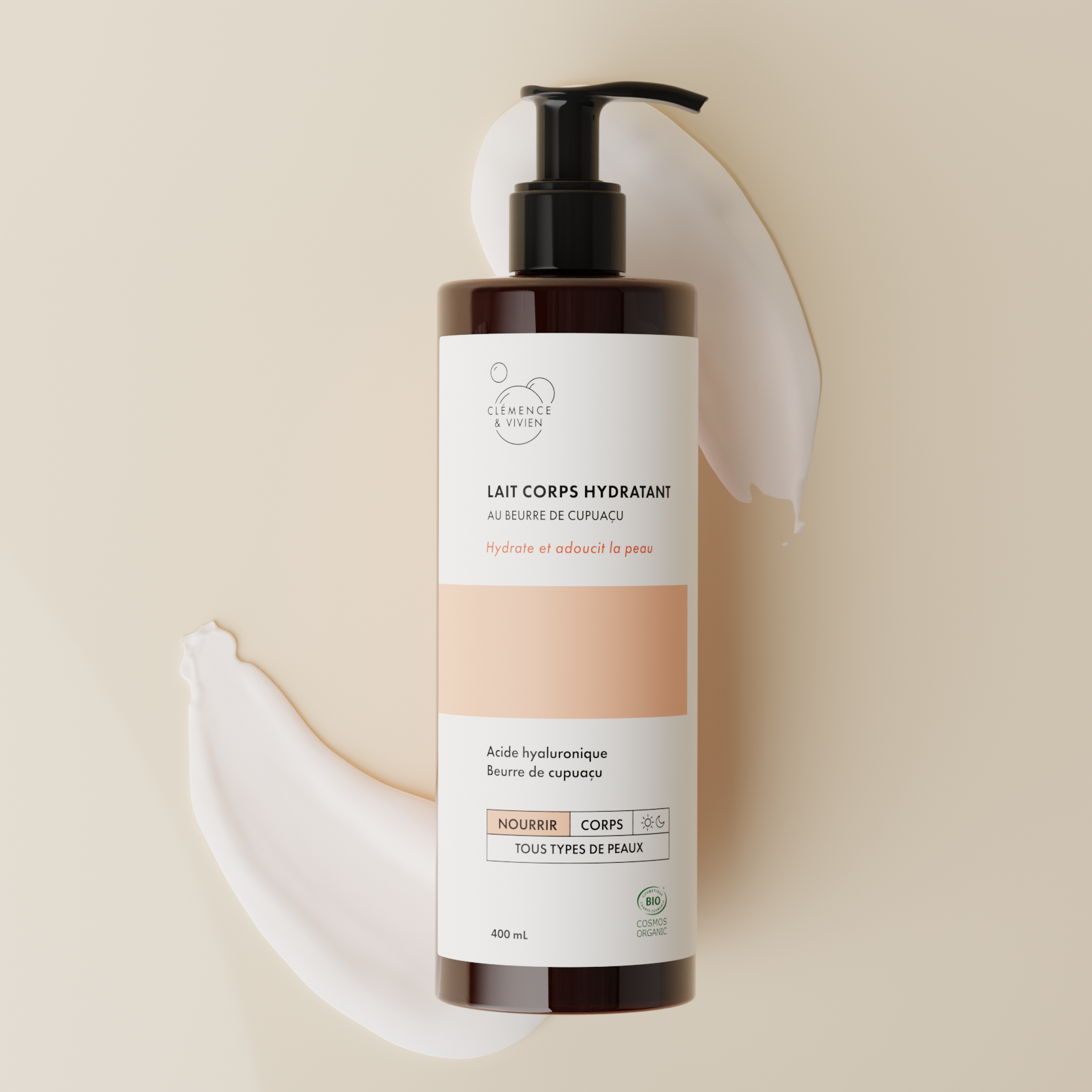 Lait Corporel Hydratant - Clémence et Vivien
