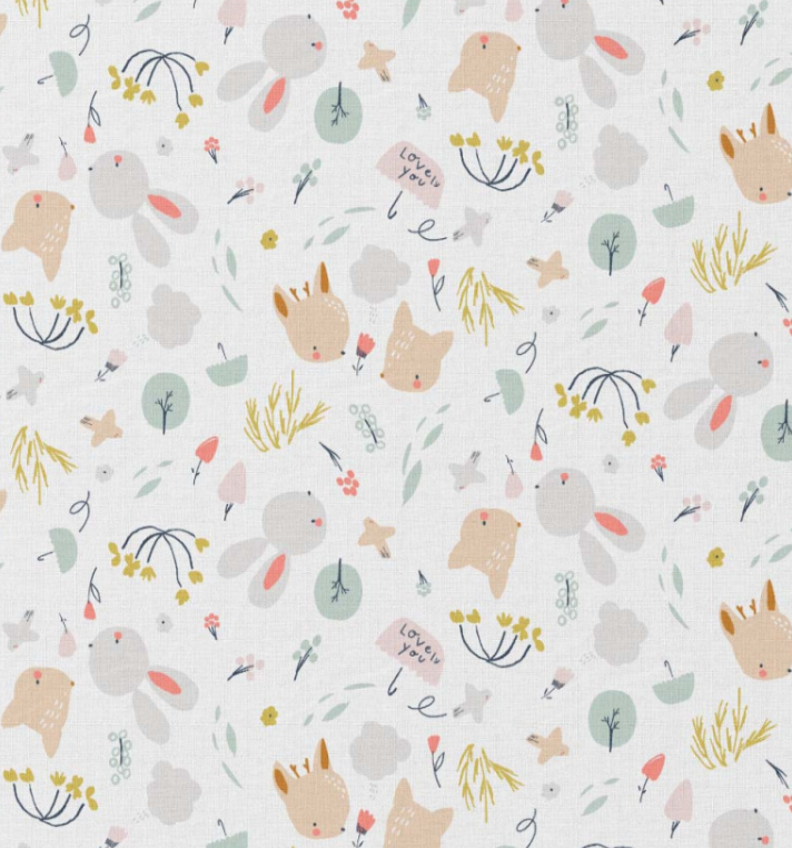 Coton imprimé Léandre