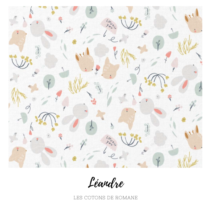 Grand bavoir (2-8 ans) / serviette de cantine