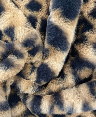 Fausse fourrure léopard