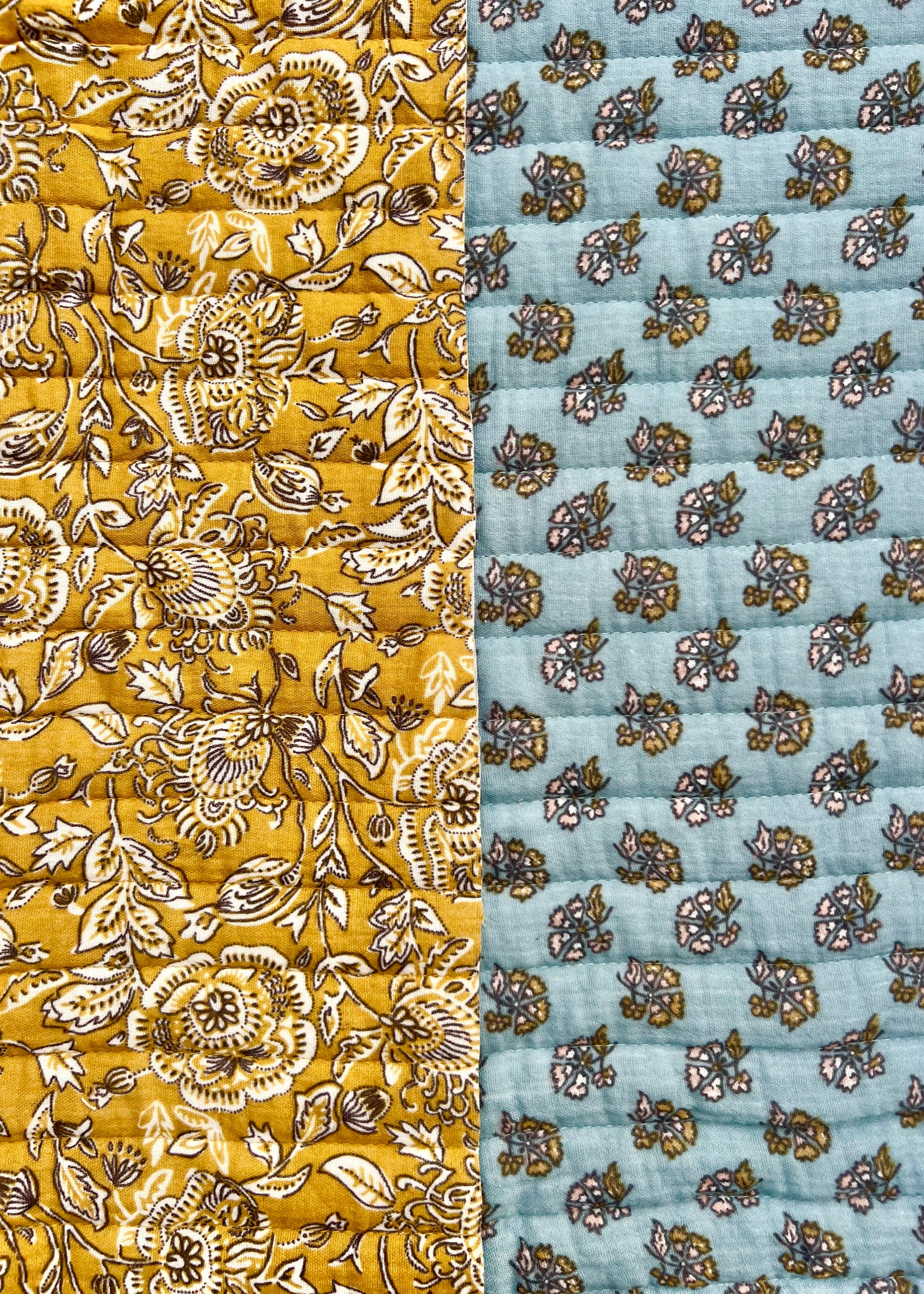 Double gaze matelassée réversible Priya