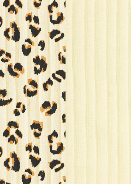 Double gaze matelassée réversible Graou