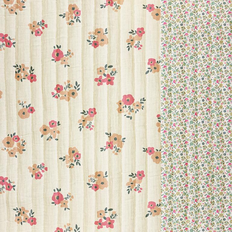 Double gaze matelassée réversible Mona