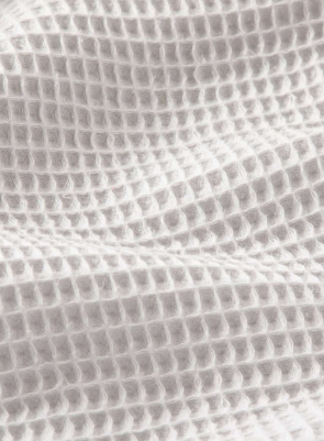 Nid d'abeille gris clair