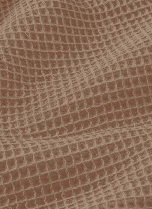 Nid d'abeille châtaigne