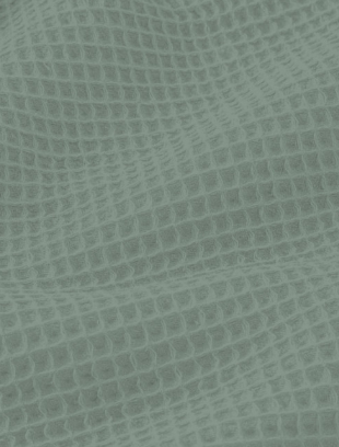 Nid d'abeille vert de gris