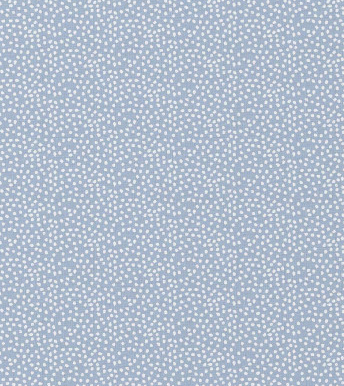 Coton imprimé pois bleu