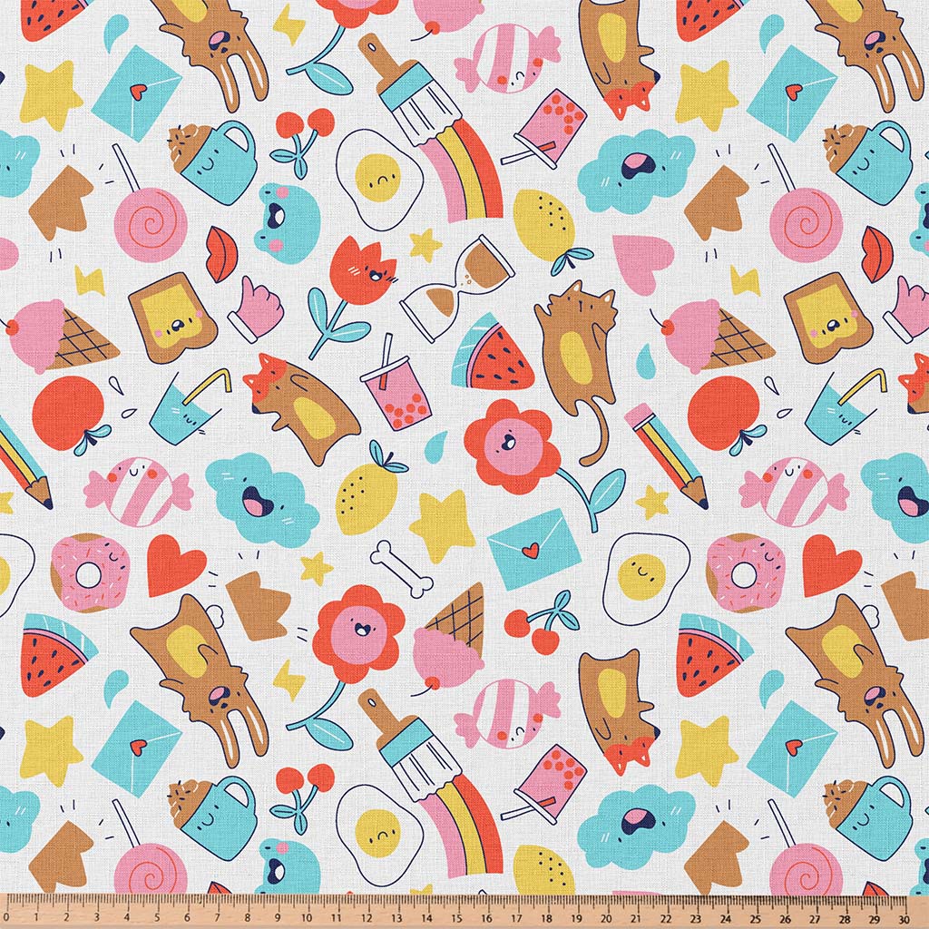 Coton imprimé Sweety