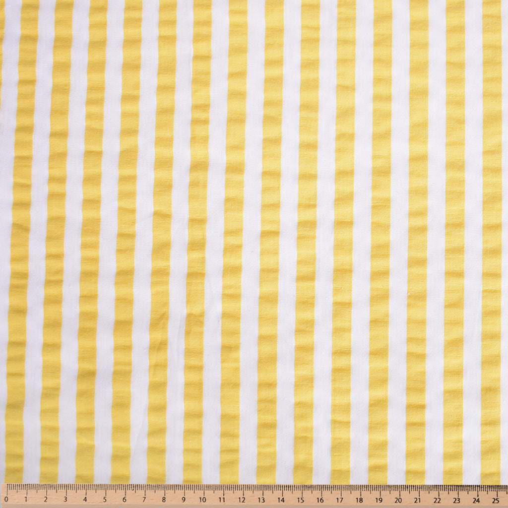 Seersucker Talia jaune