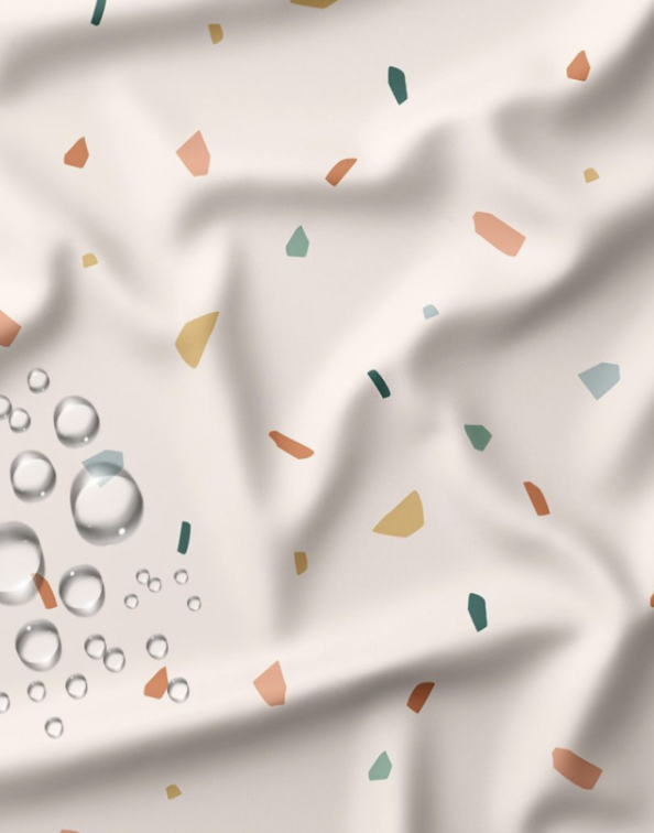 Tissu imperméable Terrazzo