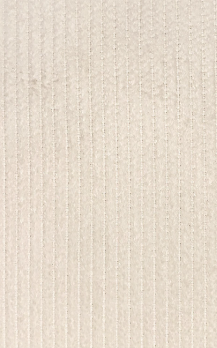 Velours côtelé écru