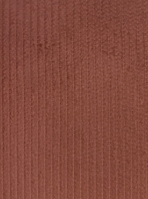Velours côtelé vieux rose