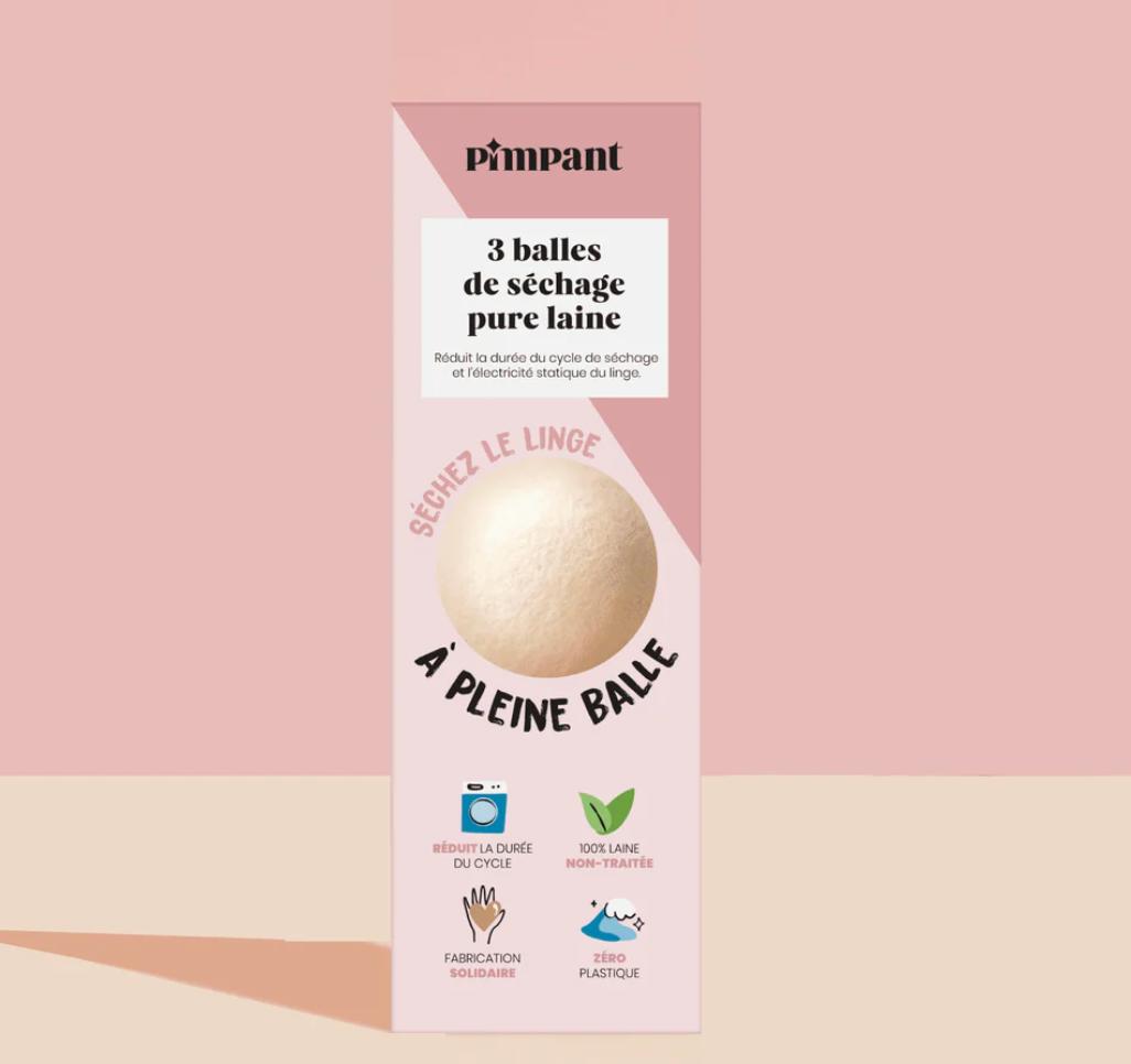 Balles de séchage (lot de 3) - PIMPANT - 1