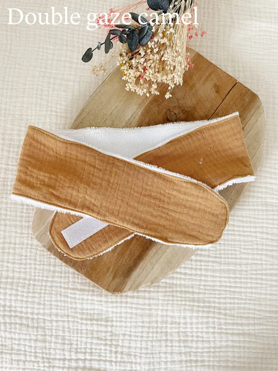 Bandeau de soin/visage - Double gaze camel