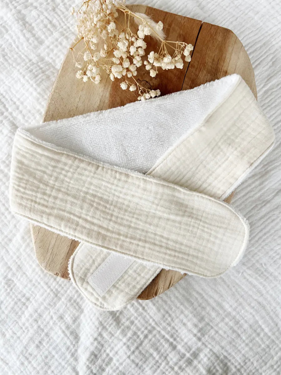 Bandeau de soin/visage - Double gaze écru