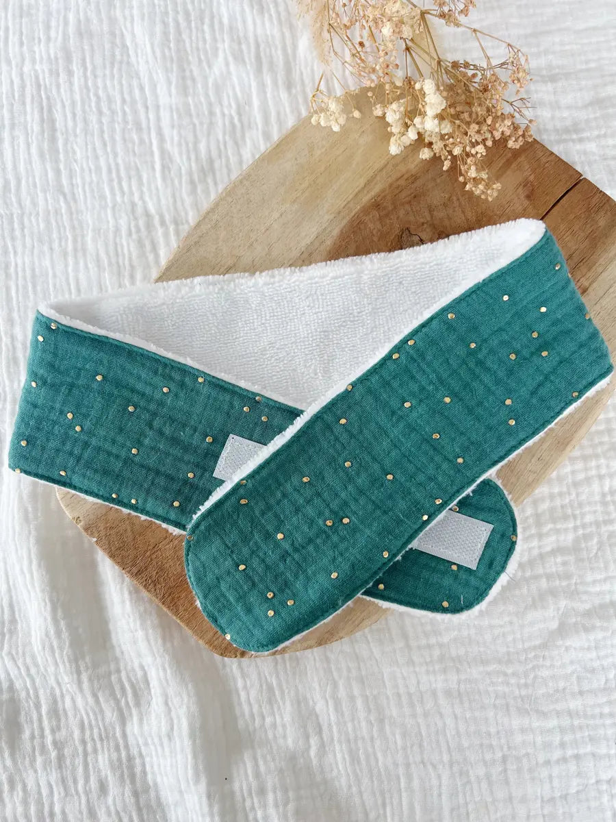 Bandeau de soin/visage - Emeraude