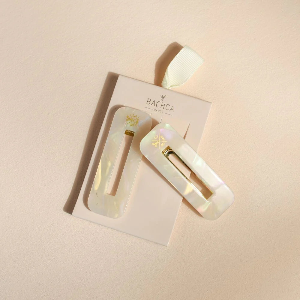 Barrettes - Bachca - Nacre