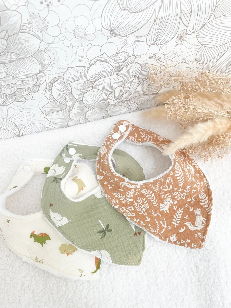 Bavoir bandana (0-2 ans) - 1