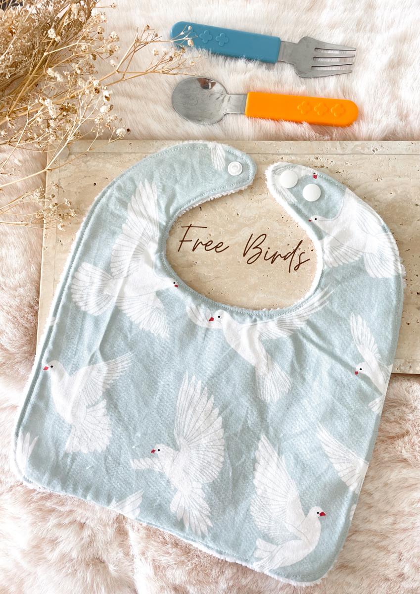 Bavoirs enfant (0-2ans) - Free birds