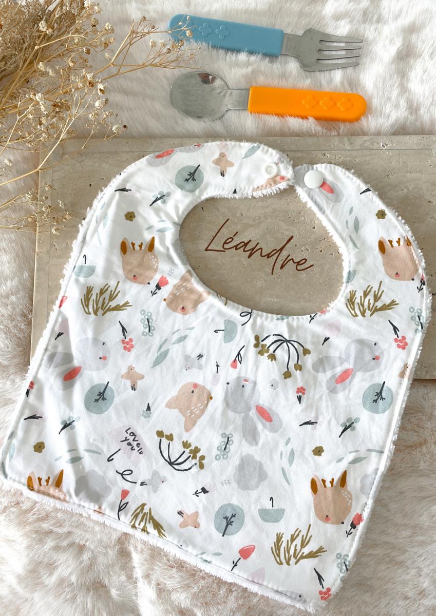Bavoirs enfant (0-2ans) - Léandre