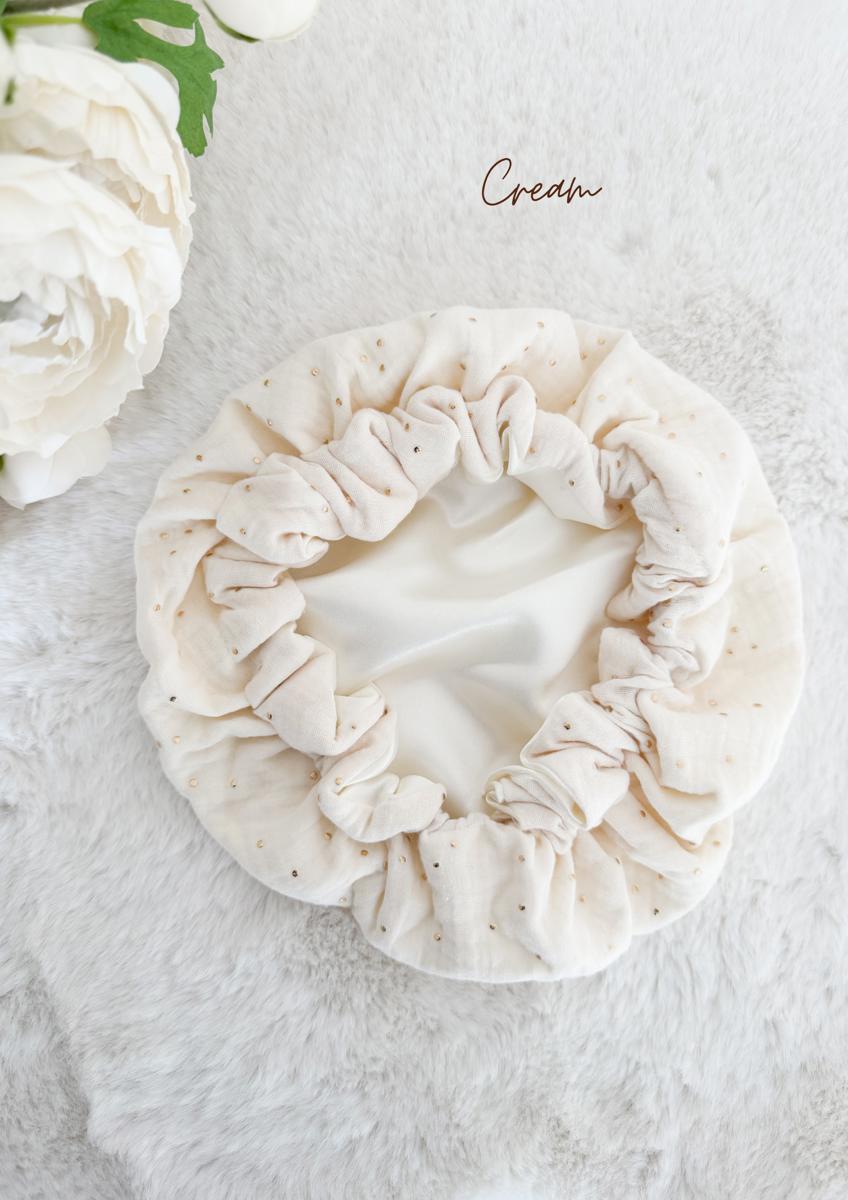 Bonnet de soin (3/11 ans) - Cream
