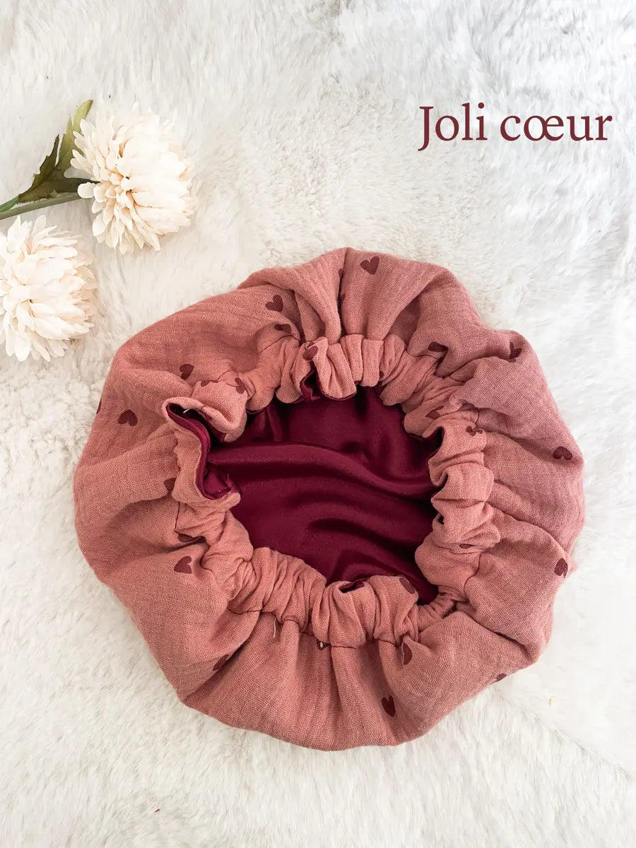 Bonnet de soin (3/11 ans) - Joli cœur