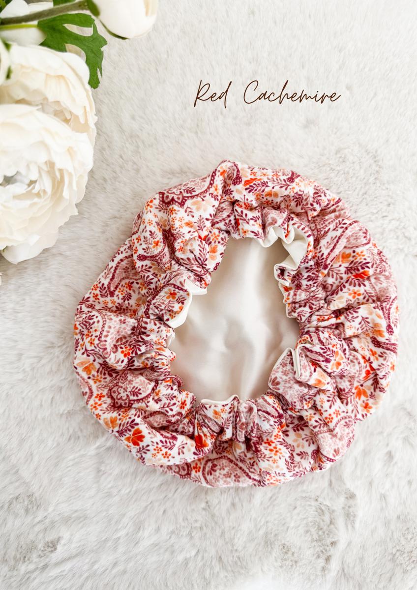 Bonnet de soin (3/11 ans) - Red cachemire