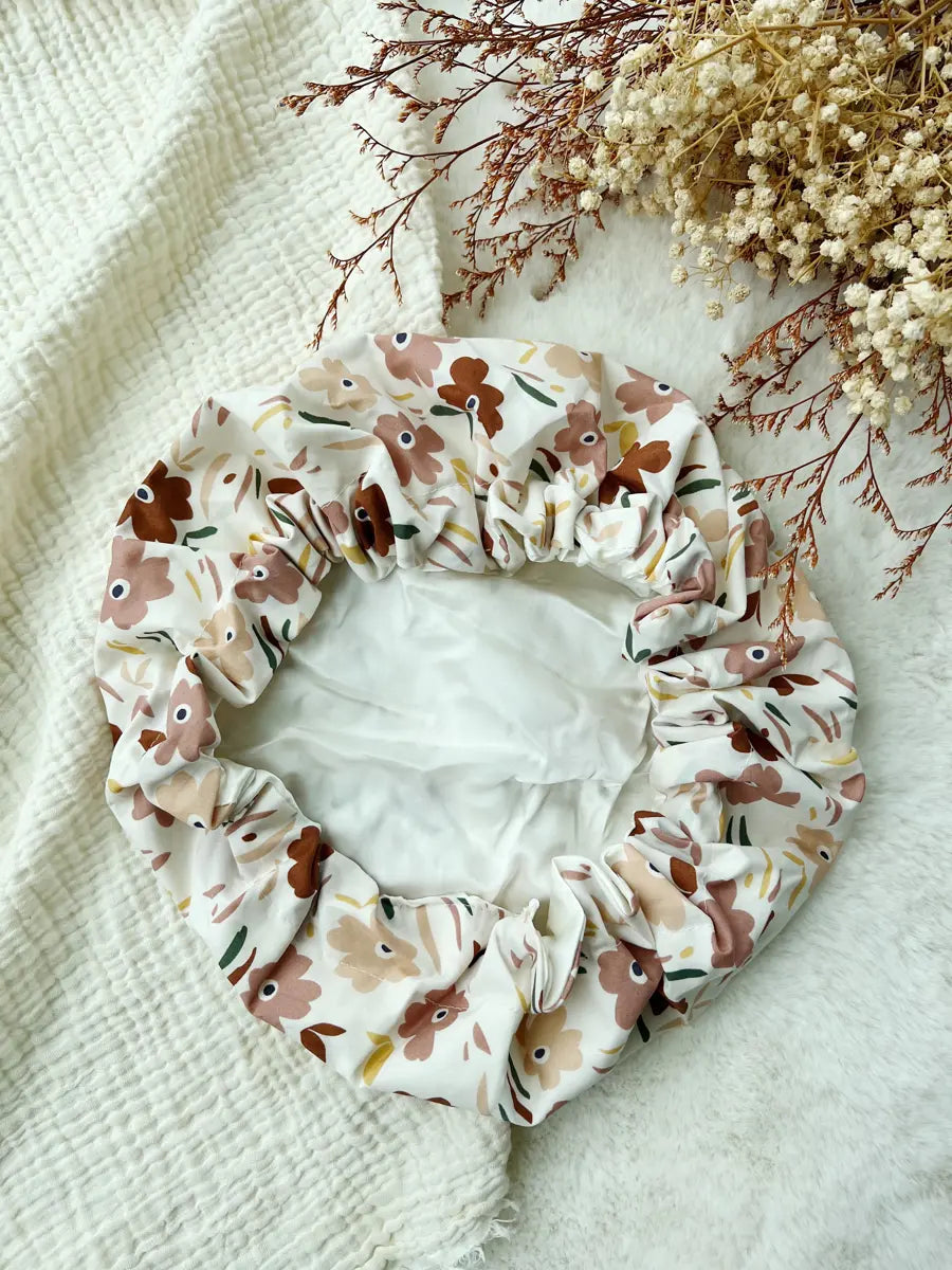 Bonnet de soin en soie - 10