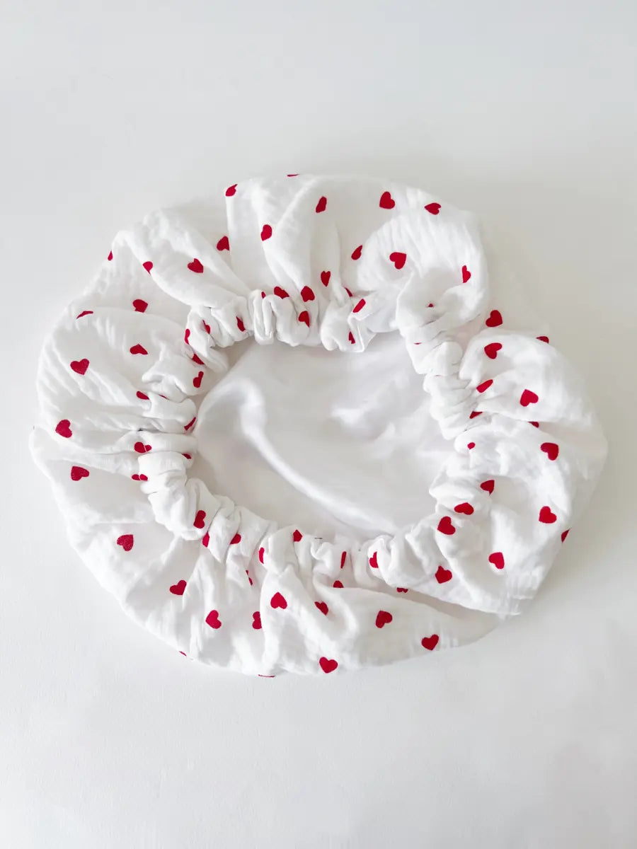 Bonnet de soin en soie - 4