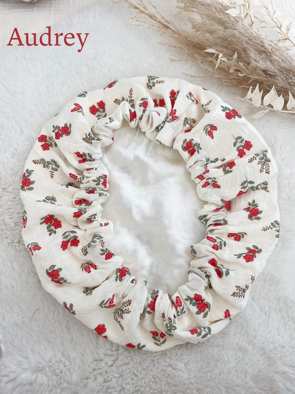 Bonnet de soin en soie