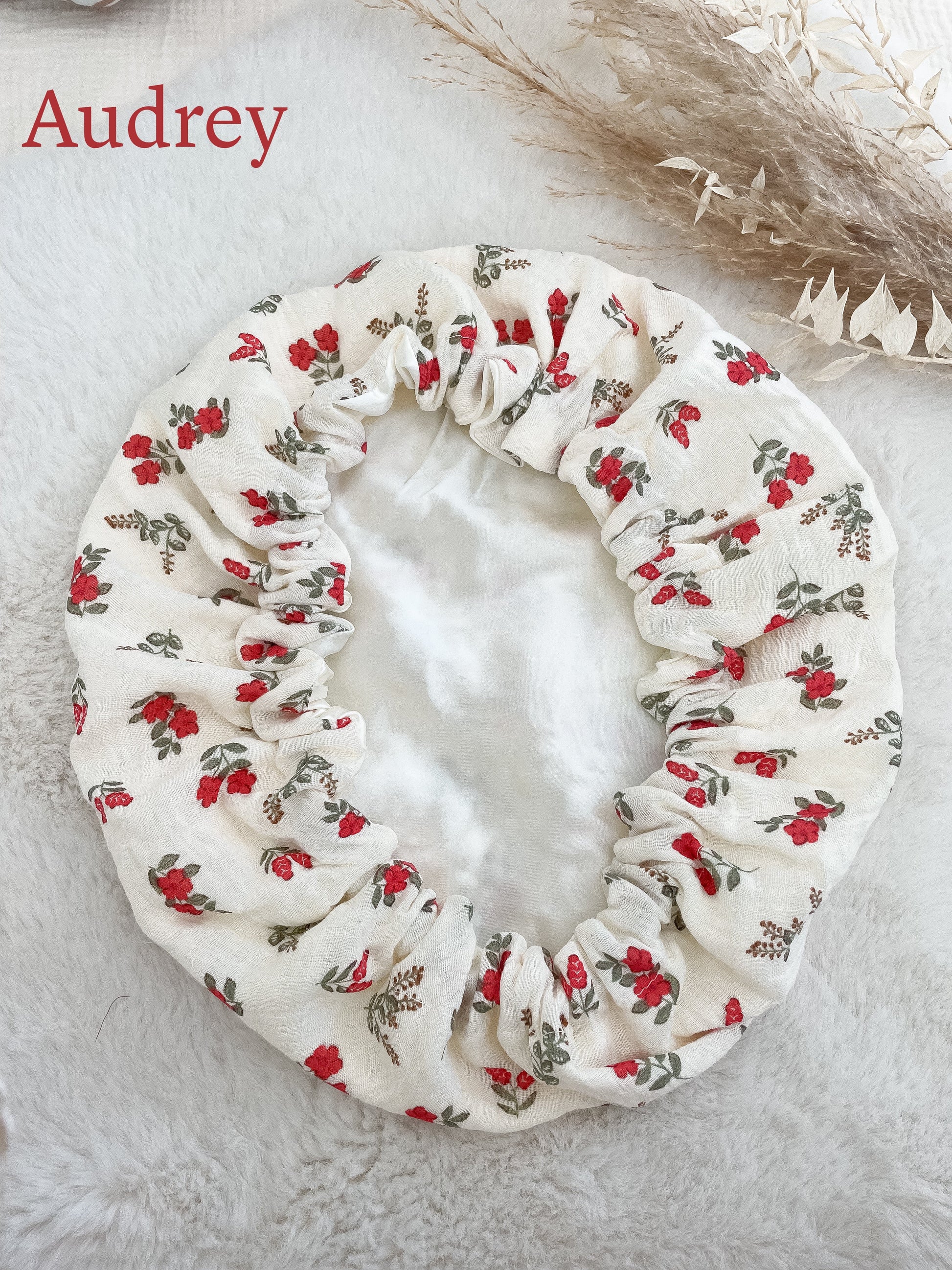 Bonnet de soin en soie